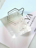 Calcite optique du Brésil – double réfraction – cristal transparent 5,2 cm – SOLYA Belgique