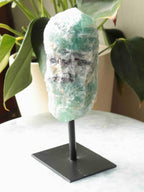 Petite Fluorite sur pied - Pierre pour la détente & la reconnection à son savoir - SOLYA - Bijoux, Cristaux et mineraux en Belgique - Boutique de pierres naturelles et ethiques