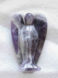 Ange en Améthyste du Brésil - Pierre pour se détendre & se reconnecter - SOLYA - Eshop de lithothérapie - Magasin de pierres éthiques & naturelles en Belgique - Bijoux, cristaux & minéraux