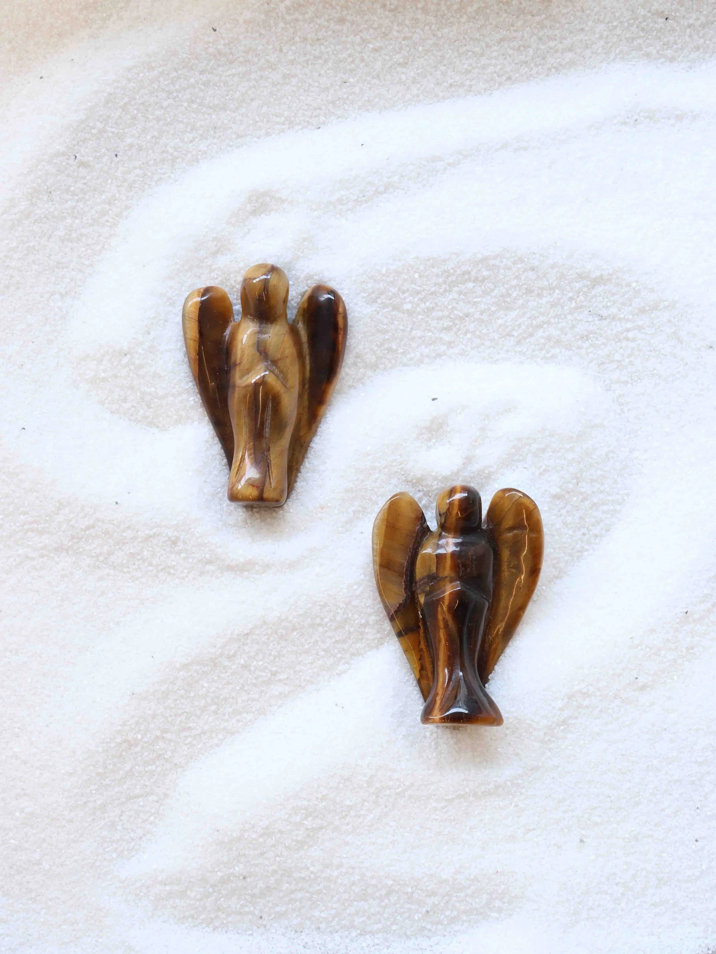 Ange gardien Oeil-de-Tigre | Pierre pour laisser briller sa lumiere | SOLYA | Pierres ethiques et naturelles en Belgique | Bijoux, cristaux et mineraux