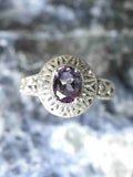 Bague Améthyste & Argent 925 - Pierre pour se détendre & se reconnecter - SOLYA - Eshop de lithothérapie - Magasin de pierres éthiques & naturelles en Belgique - Bijoux, cristaux & minéraux