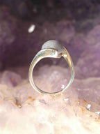Bague Saphir & Argent 925 - Pierre pour méditer & s'élever - SOLYA - Bijoux, Cristaux et mineraux en Belgique - Boutique de pierres naturelles et ethiques
