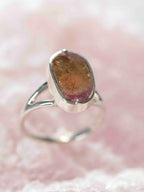 Bague Tourmaline multicolore et Argent 925 | Pierre pour la confiance sereine et l'ouverture | SOLYA | Bijoux, Cristaux et mineraux en Belgique | Boutique de pierres naturelles et ethiques