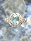 Bague Topaze & Argent 925 𖢻 Retrouver l'inspiration