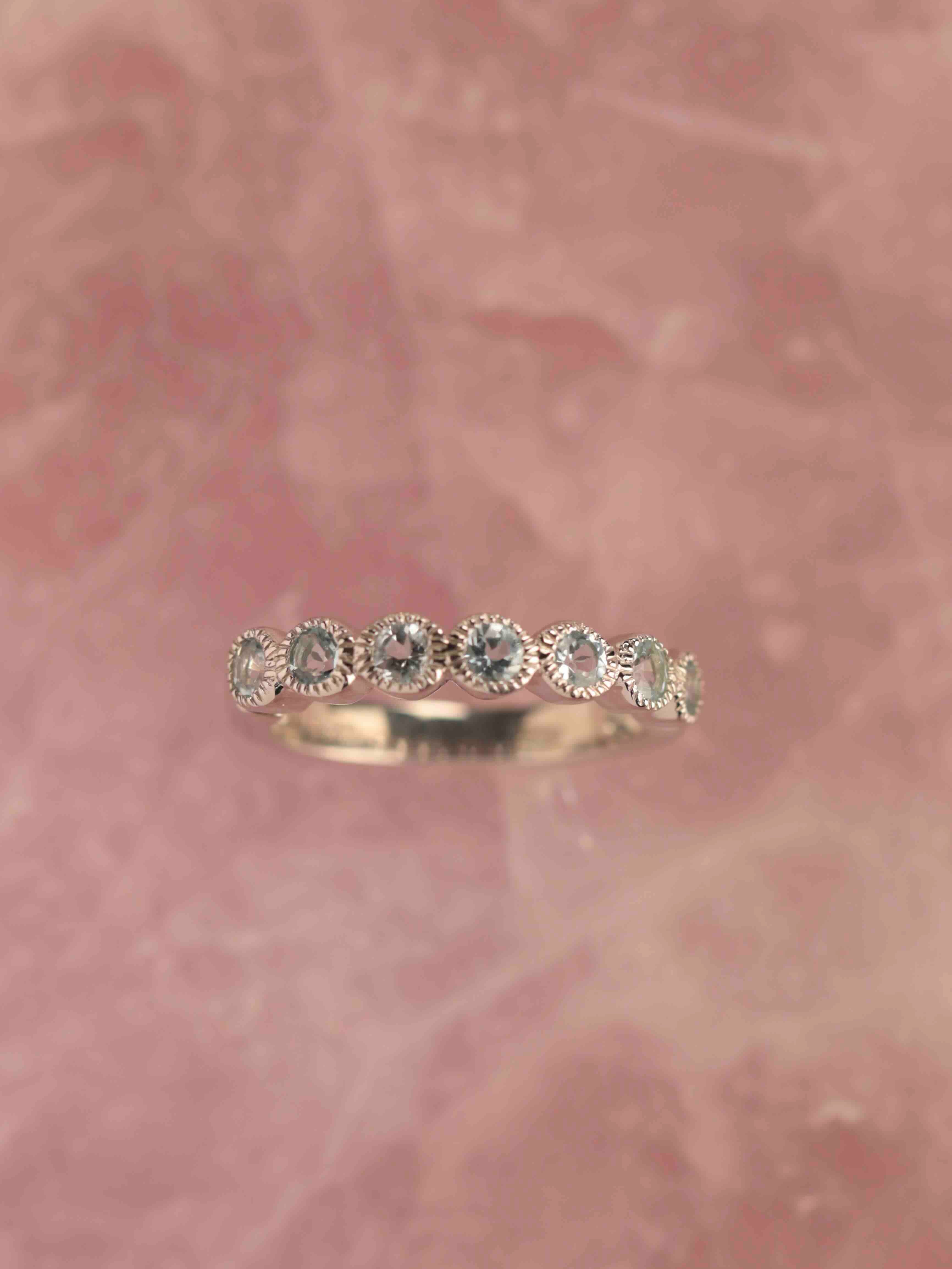 Bague Topazes & Argent 925 | Retrouver l'inspiration