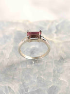 Bague Tourmaline melon d'eau | Se faire confiance et aimer