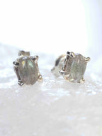 Boucles d'oreilles Labradorite et Argent 925 - Pierre pour se sentir protégé - Boutique de bijoux, cristaux et mineraux en Belgique
