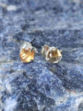Boucles d'oreilles Quartz Rutile et Argent 925 | Pierre pour apaiser les tensions | SOLYA | Bijoux, Cristaux et mineraux en Belgique | Boutique de pierres naturelles et ethiques