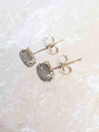 Boucles d'oreilles Labradorite et Argent 925 - Pierre pour se sentir protégé - Boutique de bijoux, cristaux et mineraux en Belgique