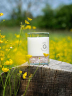 Bougie Quartz rose | Bougie SOLYA pour l'Amour & la Douceur | Pierres naturelles & éthiques en Belgique | Boutique de bijoux, cristaux & minéraux en ligne