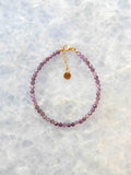 Bracelet Améthyste 𖢻 Se détendre & se Reconnecter