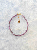 Bracelet Améthyste 𖢻 Se détendre & se Reconnecter