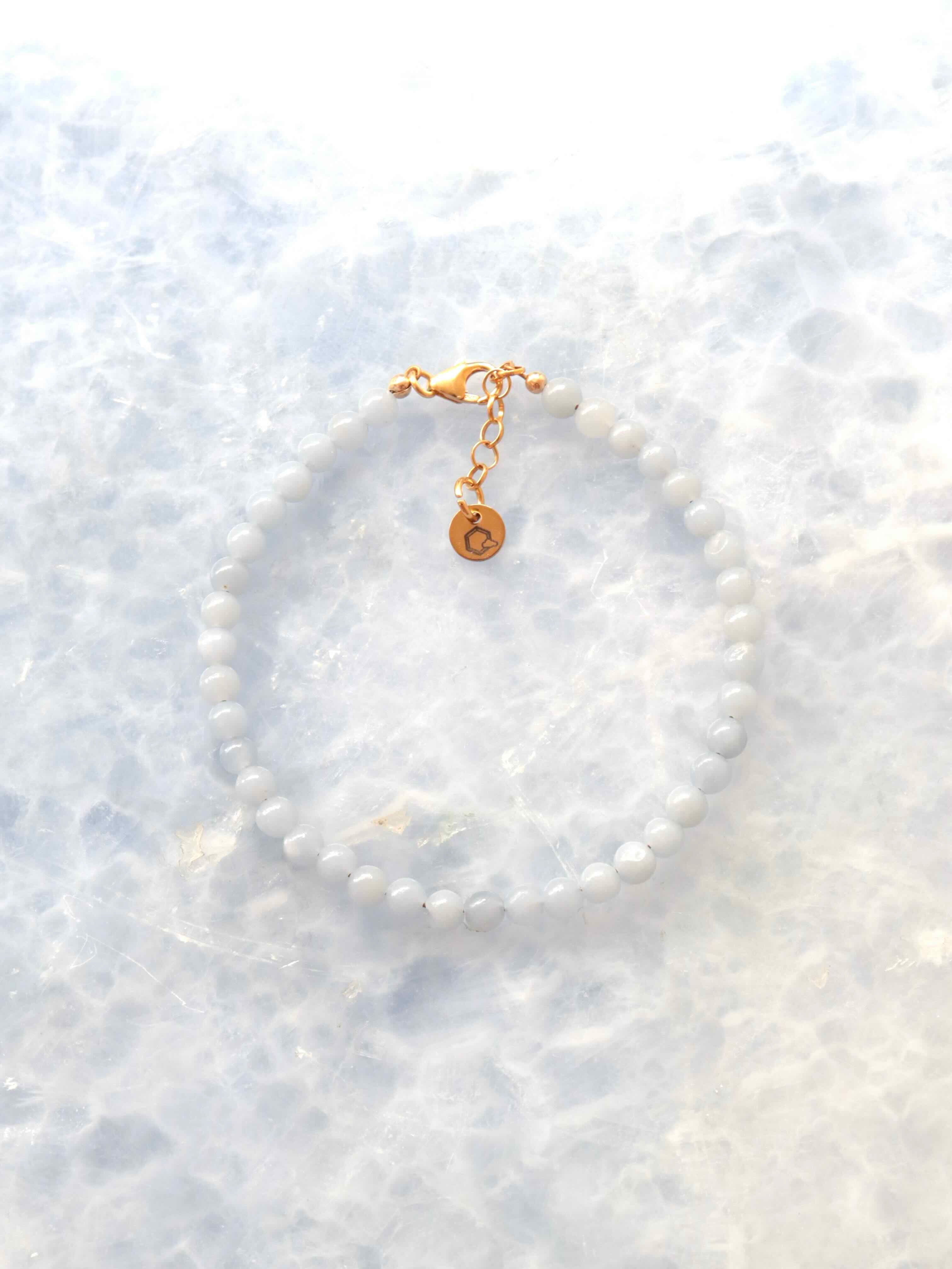 Bracelet Angélite | Bonne étoile