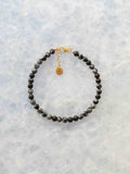 Snowflake Obsidian Bracelet 𖢻 See the positive