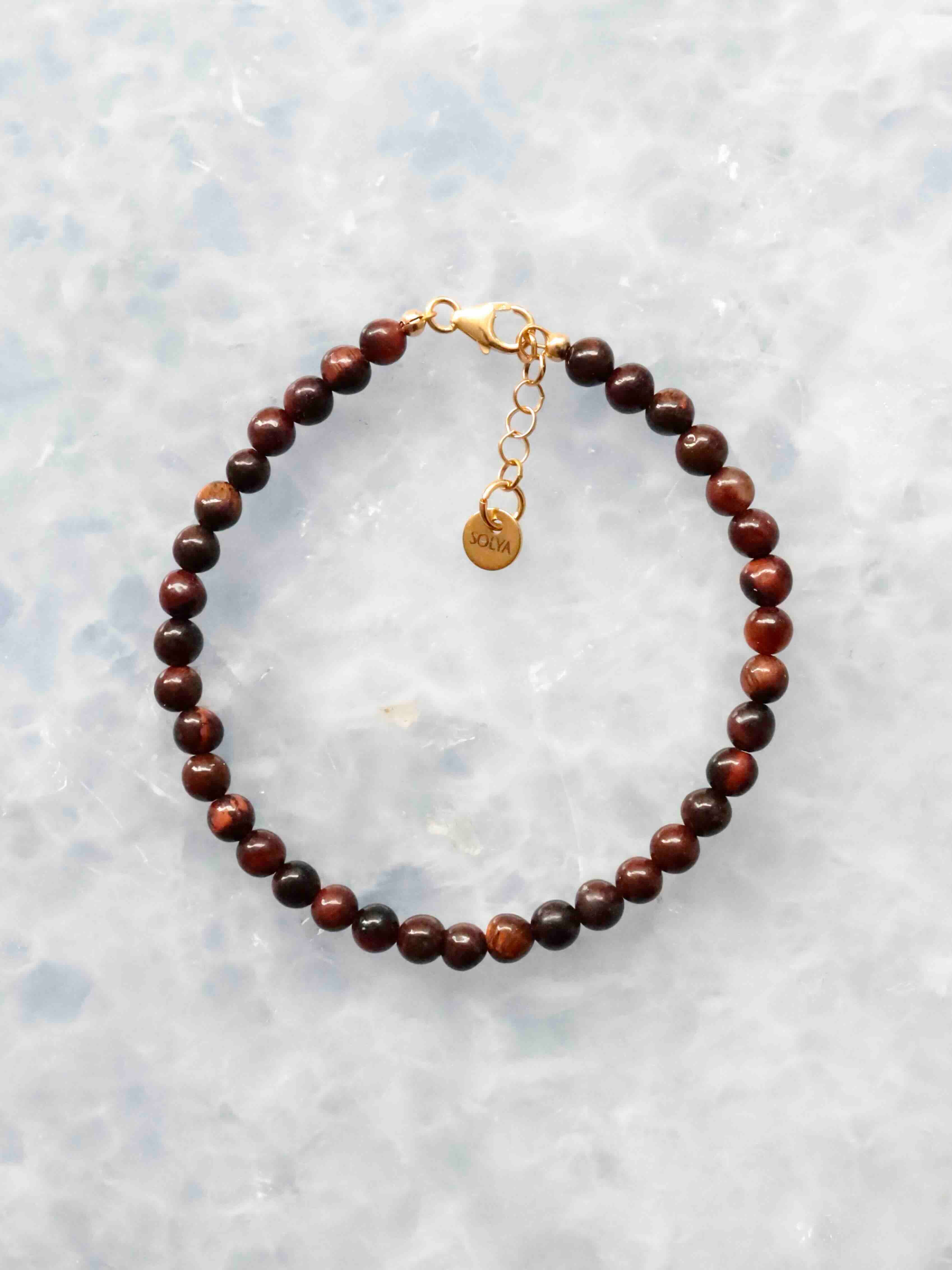 Bracelet Œil-de-Taureau | Force & persévérance