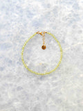 Bracelet Péridot 𖢻 Réduction du stress