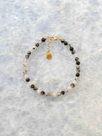 Bracelet Quartz à Tourmaline 𖢻 Ne plus s'autolimiter