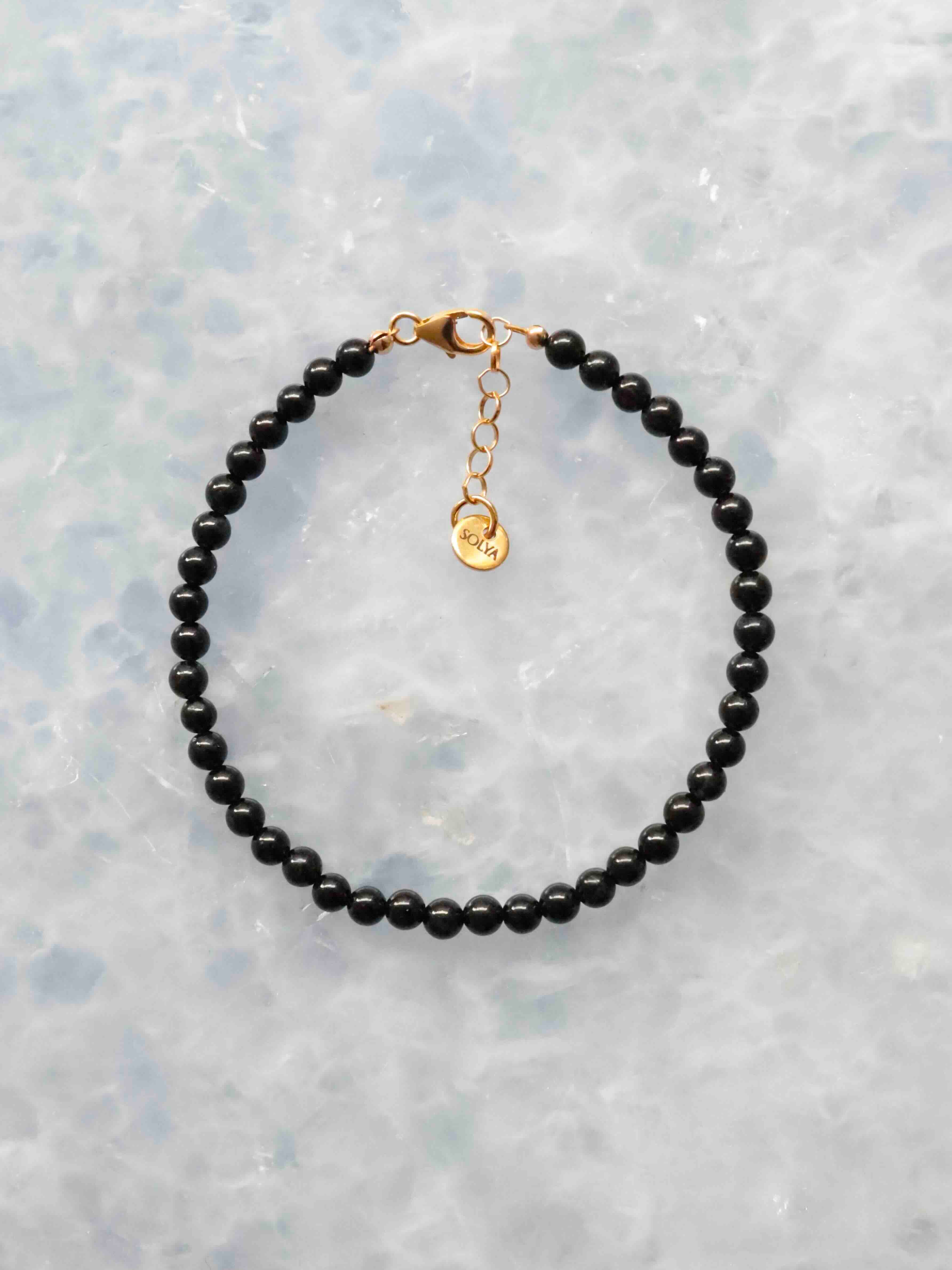 Bracelet Tourmaline noire | Éloigner les énergies négatives