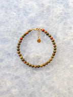 Bracelet Unakite 𖢻 Écoute de ses envies & prise de recul