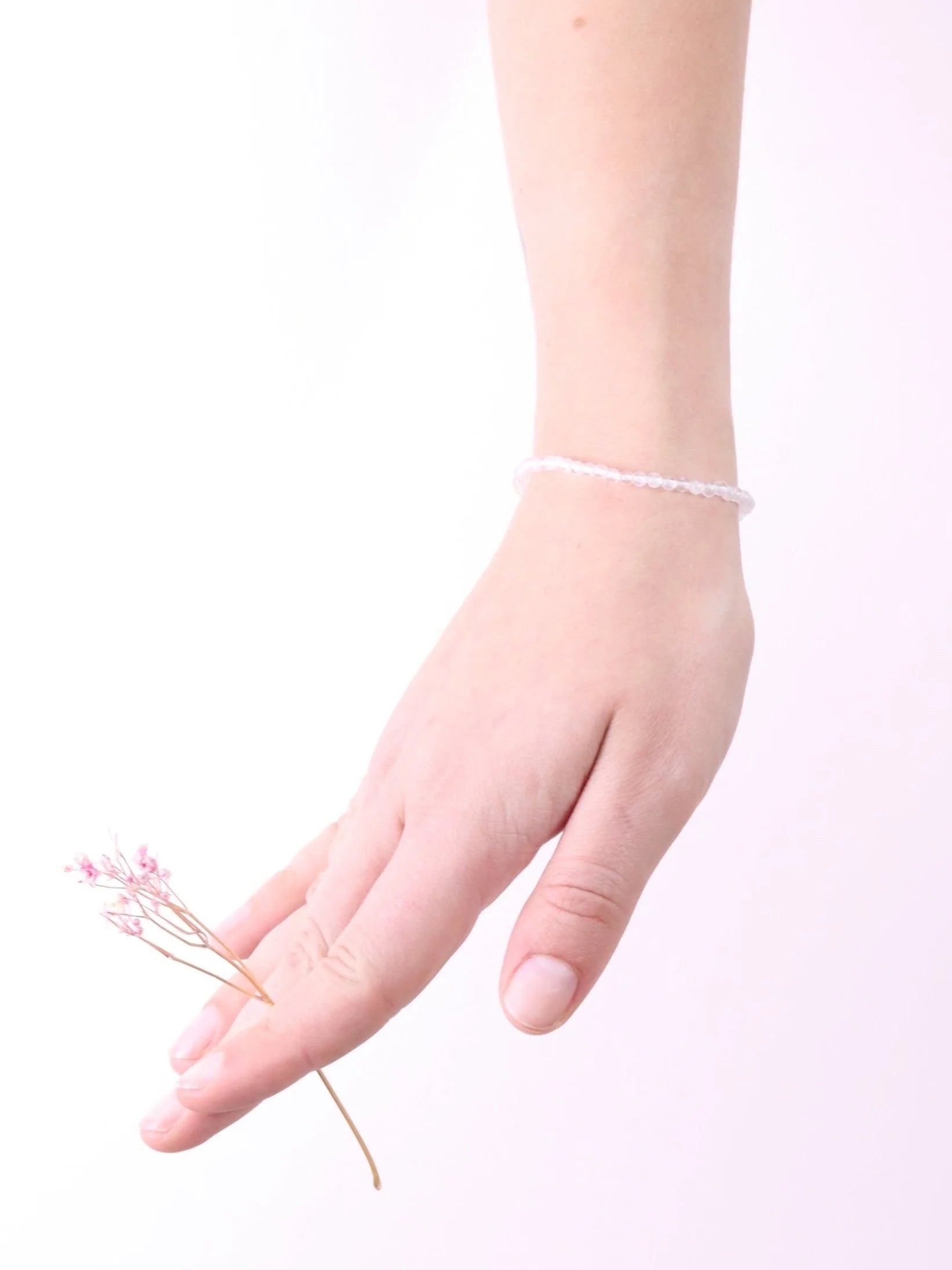 Bracelet Cristal de Roche | Pierre pour se recentrer sur son intention | SOLYA | Bijoux, Cristaux & Minéraux | Boutique de pierres naturelles & éthiques belge | EShop de lithothérapie