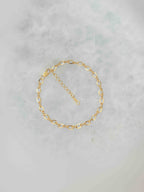 Bracelet avec Gem Charms en Gold-filled 14K 