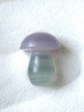 Champignon en Fluorite | Pierre pour la reconnection à son savoir et la détente | SOLYA | Bijoux, pierres, cristaux & minéraux en Belgique | Ethique et naturelles