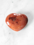 Coeur Cornaline- Pierre pour la vitalité - SOLYA - Bijoux, Cristaux et mineraux en Belgique - Boutique de pierres naturelles et ethiques