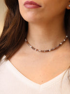 Collier Agate | Pierre pour le courage et la chance | SOLYA | Pierres ethiques et naturelles en Belgique | Bijoux, cristaux et mineraux