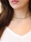 Collier Péridot | Pierre pour la réduction du stress | SOLYA | Pierres ethiques et naturelles en Belgique | Boutique belge | Bijoux, cristaux et mineraux