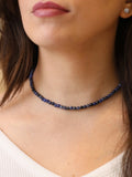 Collier Sodalite | Pierre pour clarifier ses pensées| SOLYA | Boutique belge de pierres, bijoux, cristaux et minéraux | Ethique & Traçable