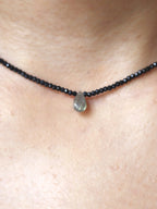 Collier Spinelle & Labradorite | Pierre pour la puissance féminine | SOLYA | Bijoux, pierres, cristaux & minéraux en Belgique | Ethique et naturelle