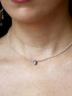 Collier ras-de-cou Pierres de Lune & Labradorite | Pierre SOLYA pour la douceur féminine | Pierres naturelles & éthiques en Belgique | Boutique de bijoux, cristaux & minéraux en ligne
