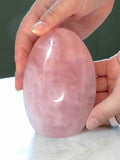Dôme en Quartz Rose – Pierre pour l'amour et la douceur – SOLYA Belgique