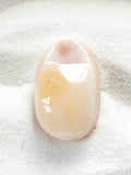 Grand Oeuf en Agate - Pierre pour le courage et la chance - SOLYA - Boutique de bijoux, cristaux et mineraux en Belgique