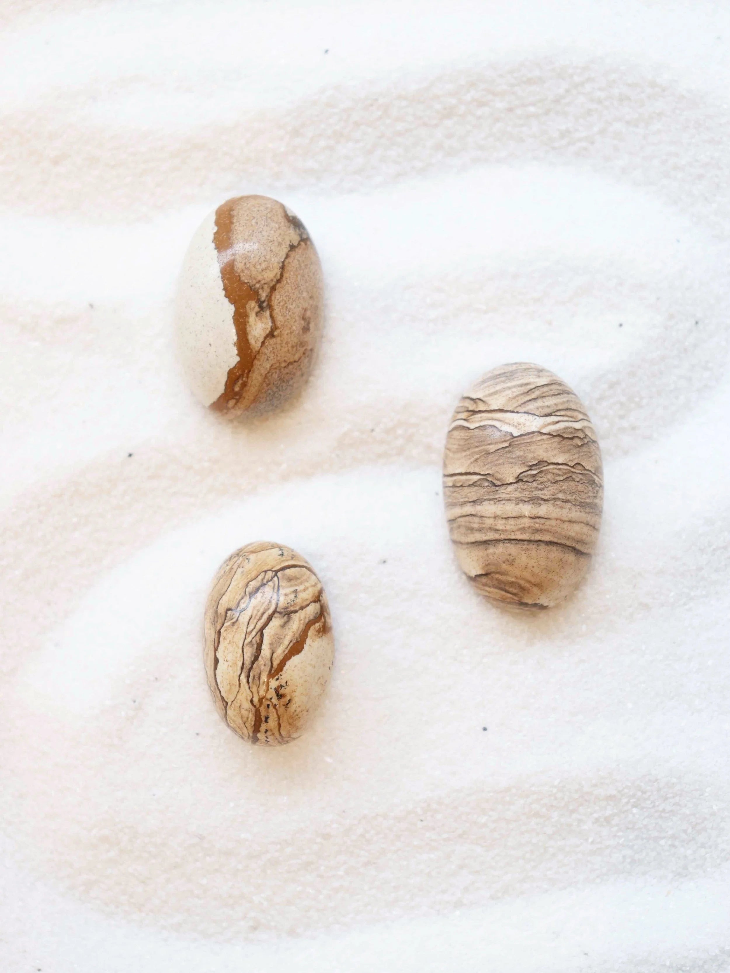 Jaspe paysage | Pierre pour visualiser & se ressourcer | SOLYA | Boutique de bijoux, cristaux & minéraux | Eshop de pierres éthiques & naturelles en Belgique