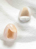 Oeuf en Agate - Pierre pour le courage et la chance - SOLYA - Boutique de bijoux, cristaux et mineraux en Belgique