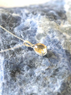 Pendentif Citrine & Argent 925 𖢻 Joie