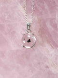 Pendentif Quartz à Chlorite et Argent 925 | Pierre pour l'inspiration & l'harmonie | SOLYA | Bijoux, Cristaux et mineraux en Belgique | Boutique de pierres naturelles et ethiques