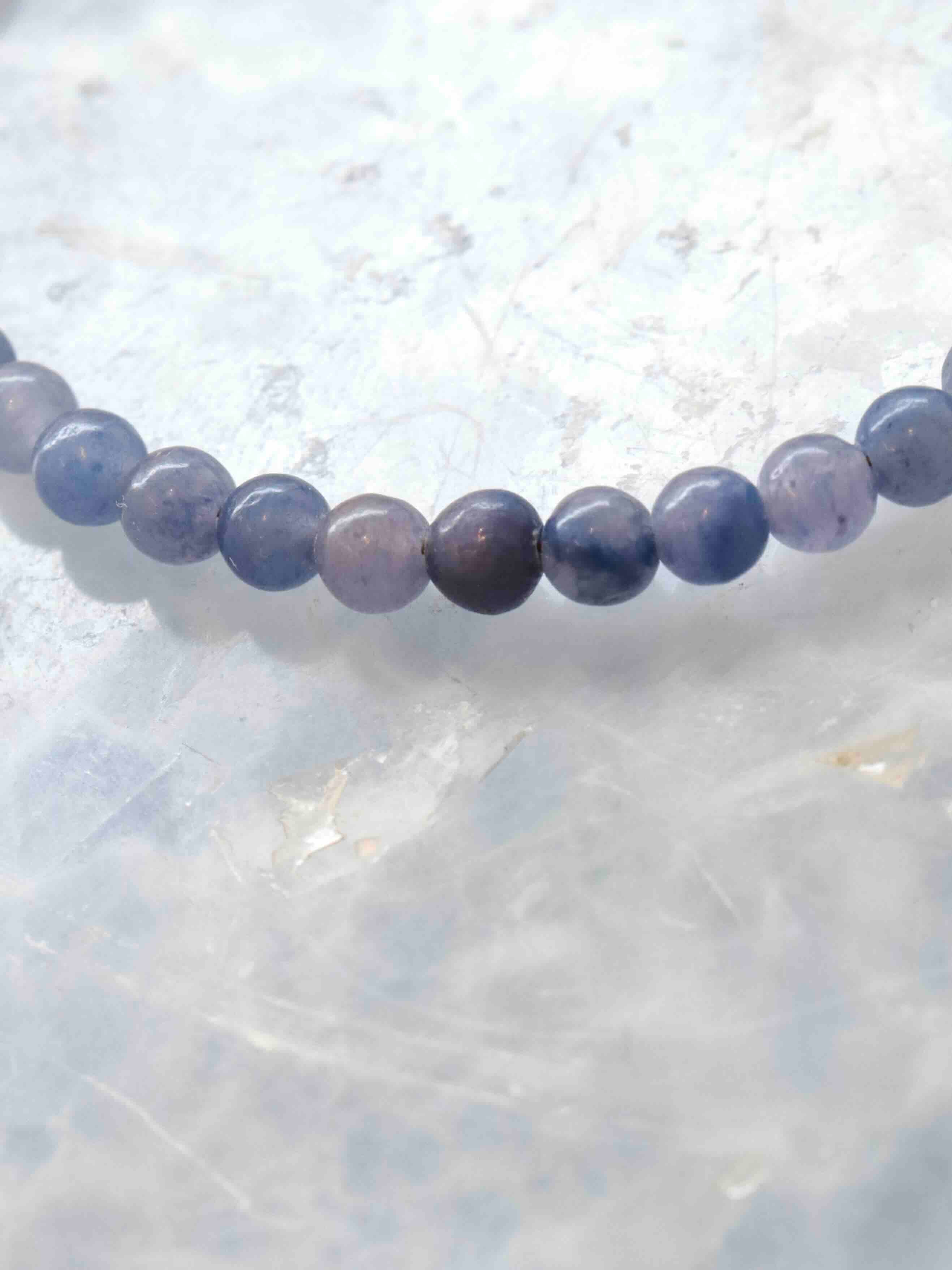 Bracelet Aventurine bleue | Se jeter à l'eau