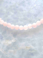 Bracelet Quartz rose 𖢻 Amour & Douceur