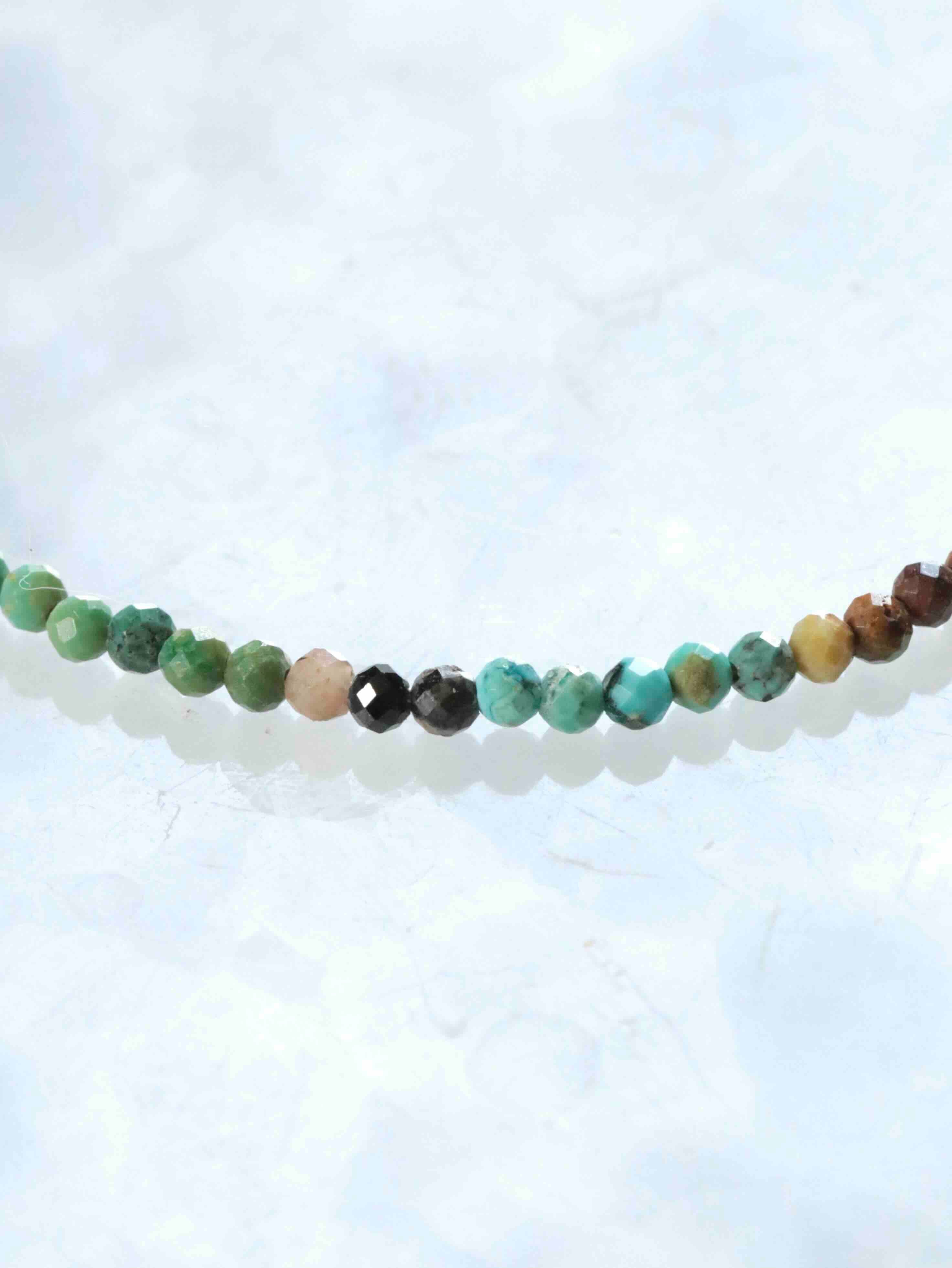 Perles de Turquoise naturelle, pierre pour cultiver la confiance en soi et la créativité – SOLYA