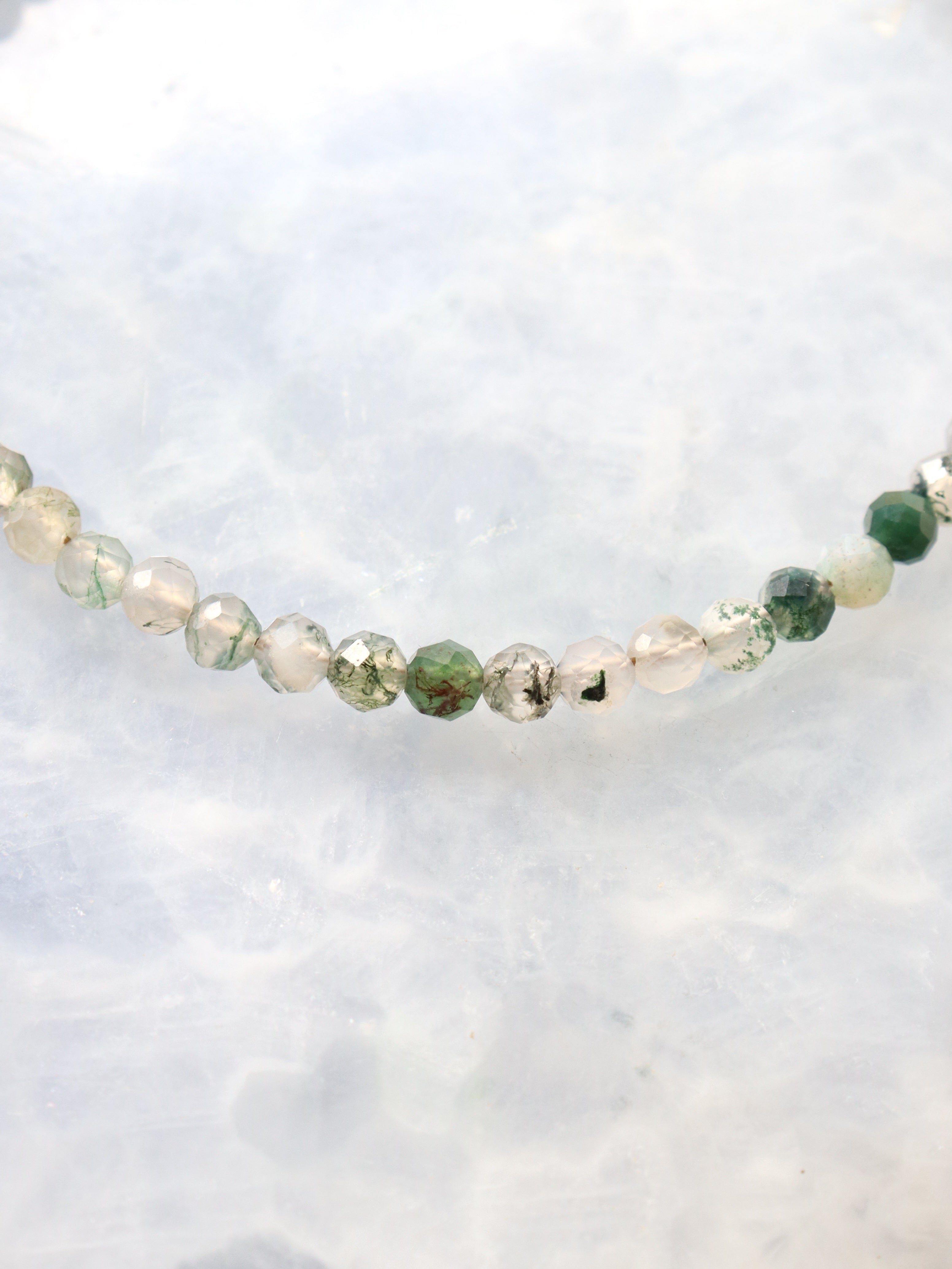 Bracelet Agate mousse | Se réinventer