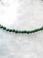 Bracelet Malachite 𖢻 Équilibre de l'Âme & persuasion