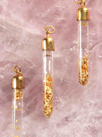 Petite fiole Or 24ct- Pierre pour l'abondance - Boutique de bijoux, cristaux et mineraux en Belgique