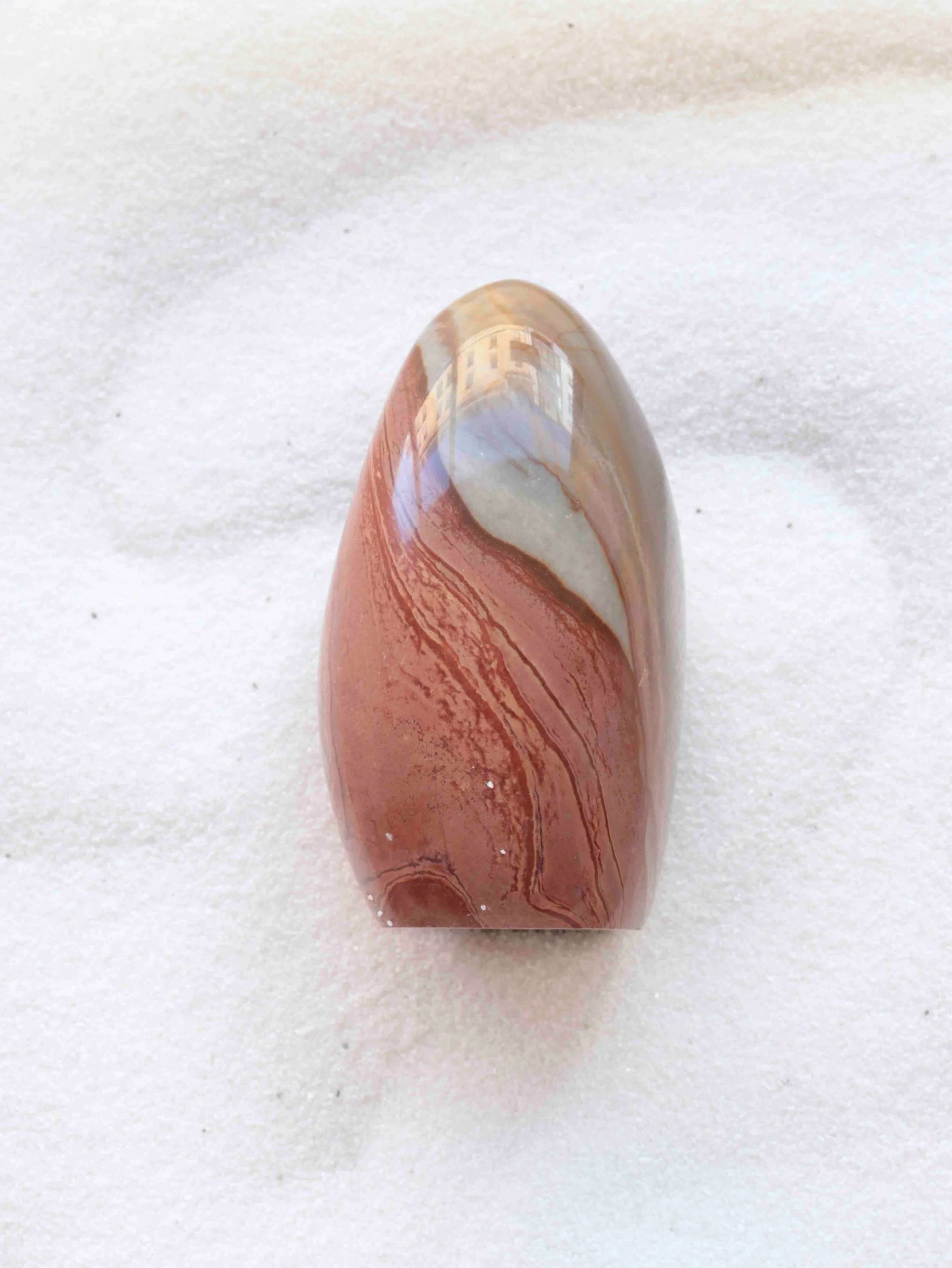 Forme libre Jaspe polychrome | Pierre pour la confiance & la securite | SOLYA | Pierres ethiques et naturelles en Belgique | Bijoux, cristaux et mineraux 