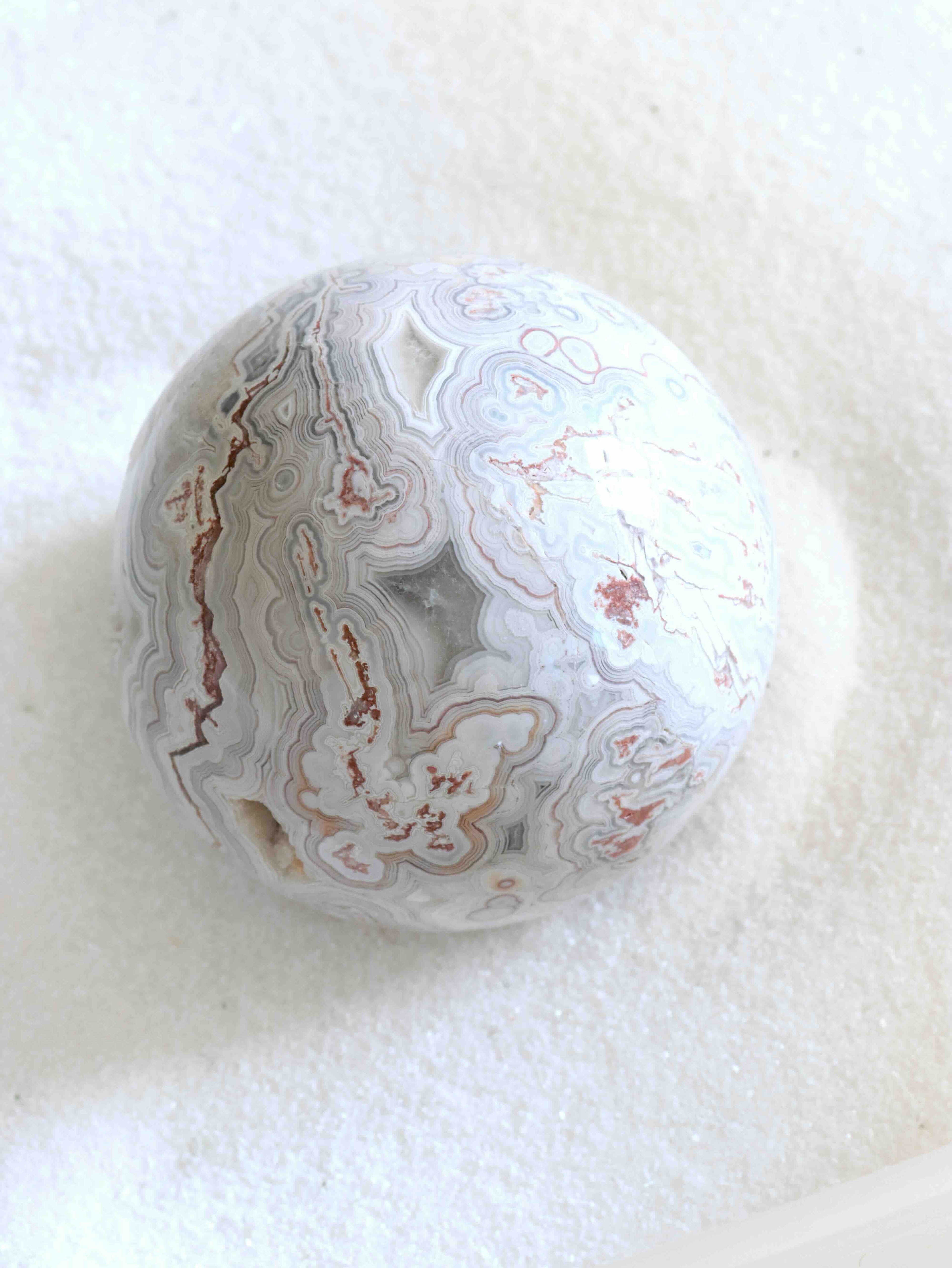 Agate du Mexique - Pierre pour l'Audace & le Bonheur - SOLYA - Bijoux, Cristaux et mineraux en Belgique - Boutique de pierres naturelles et ethiques