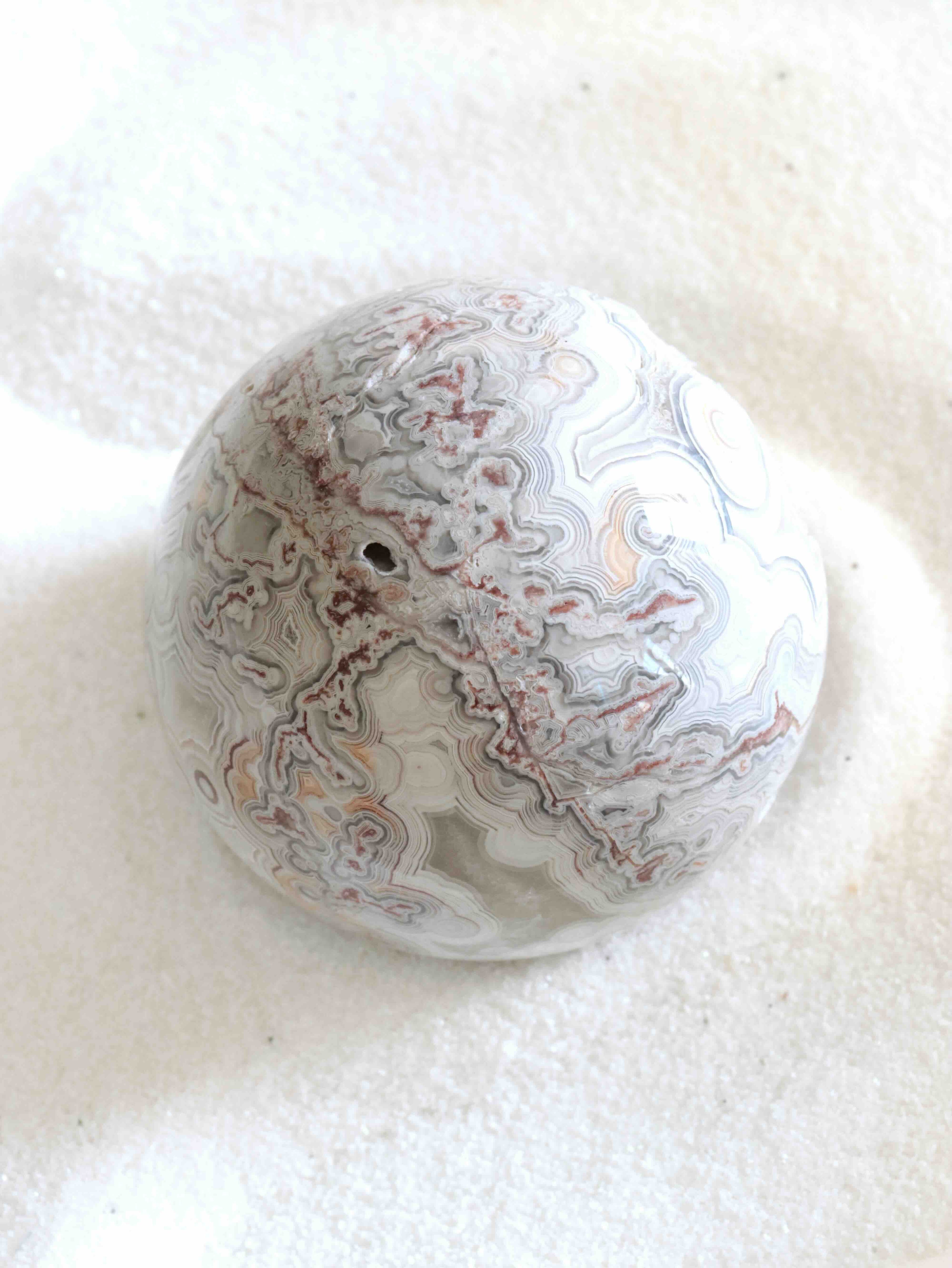 Agate du Mexique - Pierre pour l'Audace & le Bonheur - SOLYA - Bijoux, Cristaux et mineraux en Belgique - Boutique de pierres naturelles et ethiques