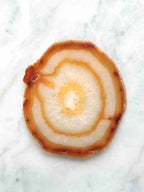 Tranche Agate brune - Pierre pour le courage & la chance - SOLYA - Bijoux, Cristaux et mineraux en Belgique - Boutique de pierres naturelles et ethiques